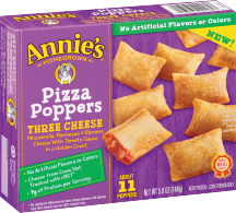Annie's Homegrown Pizza Poppers 5 oz., selected varieties Pizza Bagels also on sale product image.
