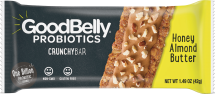 Goodbelly Probiotics Crunchy Bar product image.