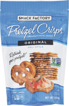 Snack Factory Pretzel Crisps product image.