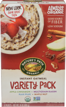 Organic Instant Oatmeal product image.