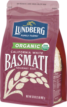 Organic White Basmati Rice product image.