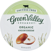 Organic Lactose-free Cream Cheese product image.