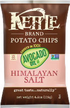 Kettle Brand Avocado Oil Potato Chips 4.2 oz., selected varieties product image.