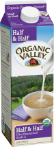 Organic Valley Half & Half product image.