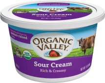 Organic Valley Organic Sour Cream product image.