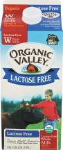 Organic Valley Organic Lactose Free Milk product image.