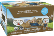 Organic Valley Organic Aseptic Milk 12 ct., selected varieties product image.