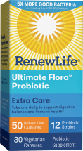 Extra Care Ultimate Flora 50 Billion product image.