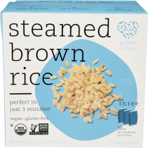Organic Steamed Rice product image.