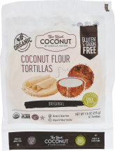 Organic Coconut Flour Tortillas product image.