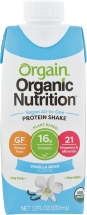 Orgain Organic Vegan Nutritional Shake 11 oz., selected varieties product image.