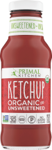 Primal Kitchen Organic Unsweetened Ketchup product image.