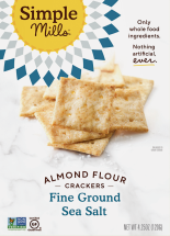 Almond Flour Crackers product image.