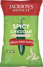 Jackson's Honest Grain Free Puffs 4 oz., selected varieties product image.